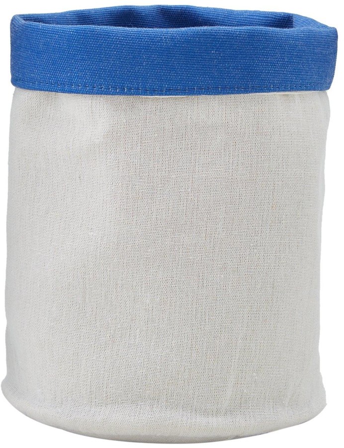 Set of 2 Reversible Fabric Storage Baskets Blue ShopStyle Home