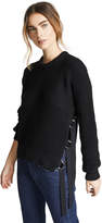 Thumbnail for your product : Helmut Lang Side Strap Crew Neck