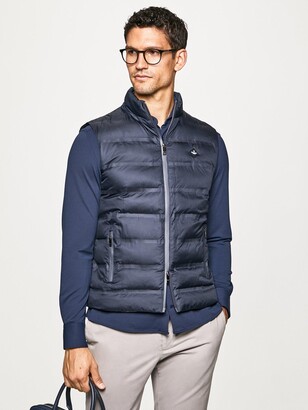 Details about  / HACKETT LONDON STONE WATER-REPELLENT DUO-TEXTURE GILET