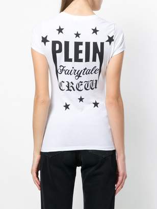 Philipp Plein embellished print T-shirt