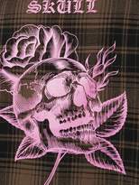 Thumbnail for your product : Marcelo Burlon County of Milan Skull embroidery cropped shirt