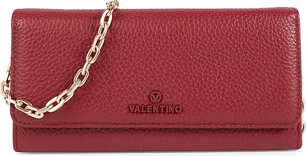 Valentino Bags Divina Zip Around Large Purse - Red | very.co.uk