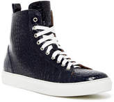 Thumbnail for your product : Donald J Pliner Lenio Croc Embossed High Top Sneaker