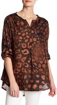 Thumbnail for your product : Casual Studio Animal Printed Silk Blouse