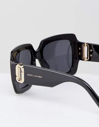 Marc Jacobs Square Chunky Frame Sunglasses