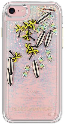 Rebecca Minkoff Surf Icons Glitterfall Case For Iphone 7