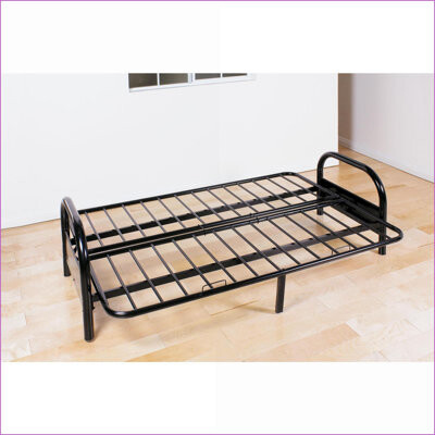 Sofas Adjustable Metal Frame, Modern Black Finish for Living Spaces | Black | Metal