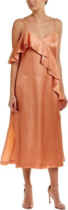 AMUR Women's Selena Silk Dress