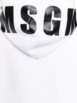 Thumbnail for your product : MSGM oversized logo hoodie