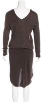Thumbnail for your product : Brunello Cucinelli Silk & Cashmere Dress