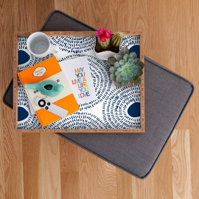 Deny Designs Selena Ottoman/Coffee Table Tray