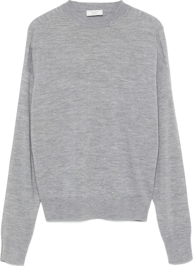 Peserico Metallic-Threading Sweater