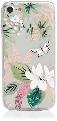 Kate Spade Jeweled Botanical Clear iPhone 7/8 Case