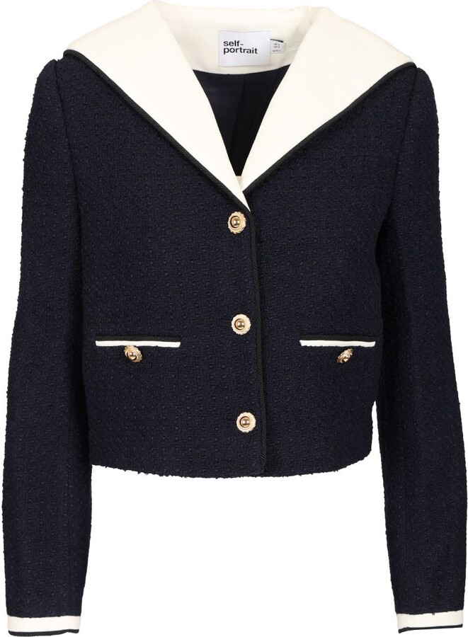 Self-Portrait Bouclé Jacket