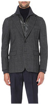 Thumbnail for your product : Façonnable Aspen leather-insert blazer