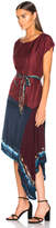 Thumbnail for your product : Raquel Allegra Scarf Dress in Crimson Tie Dye | FWRD
