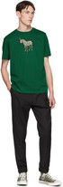 Thumbnail for your product : Paul Smith SSENSE Exclusive Green Zebra Regular Fit T-Shirt