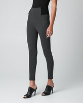 Thumbnail for your product : Le Château Geo Print Ponte Skinny Leg Crop Pant