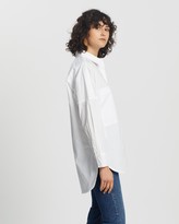 Thumbnail for your product : Mng Women's White Shirts & Blouses - Willy Shirt - Size XS at The Iconic