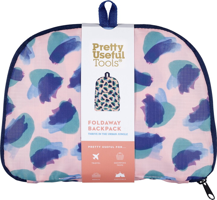 Pretty Useful Tools Reuseable Folding Shopping Back Pack