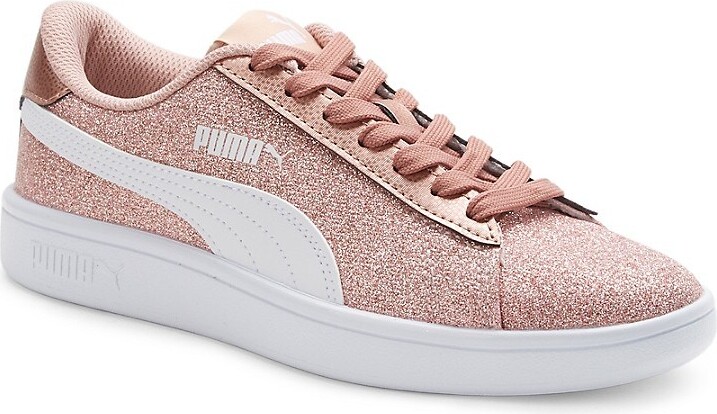Puma Girl's Smash V2 Glitz Glam Sneakers - ShopStyle
