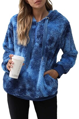 pullover fuzzy fleece