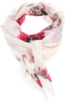 Thumbnail for your product : Alexander McQueen floral scarf