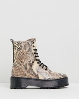 Thumbnail for your product : Bronx Rifka Super Chunky Snake Ankle Boots
