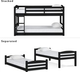 Thumbnail for your product : Little Seeds Dhp Sierra Transitional Twin Bunk Beds For Kids, Black
