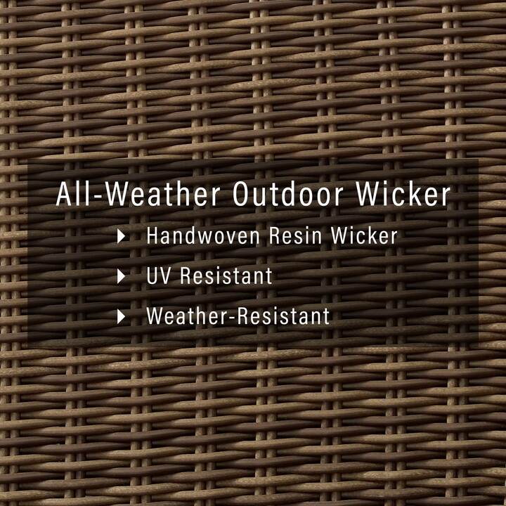 Crosley Furniture Bradenton 3 Piece Metal Patio Sofa Set in Brown and Sand