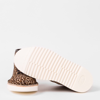 Paul Smith Women's Leopard Print Calf Hair 'Rainey' Boots