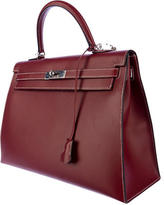 Thumbnail for your product : Hermes Sellier Box Kelly 35