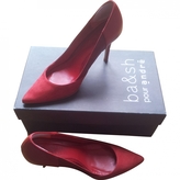 Thumbnail for your product : BA&SH Red Leather Heels