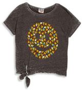 Thumbnail for your product : Junk Food Clothing Girl's Graphic Printed Smiley Face Food Peeper Tee
