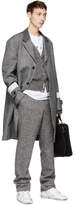Thumbnail for your product : Thom Browne Grey Unconstructed Pocket Chino Trousers