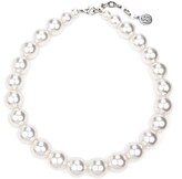 Thumbnail for your product : Ben-Amun Large Glass-Pearl Single Strand Necklace