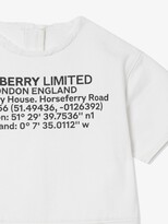 Thumbnail for your product : Burberry Children Location Print Dress