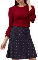 Thumbnail for your product : Hobbs London Ellen Ruffle-Sleeve Sweater