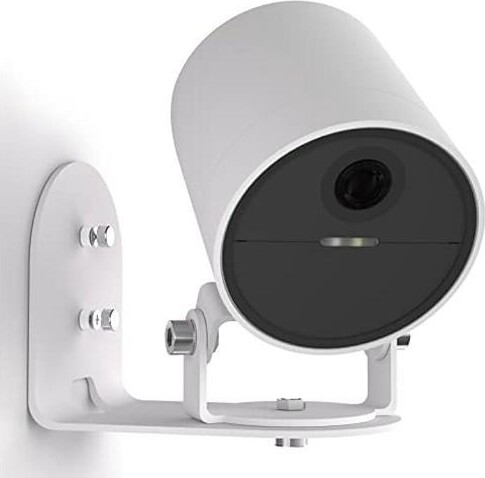 usbroway Teccle Metal Wall Mount for SimpliSafe Outdoor Camera, Anti-Drop, 360 Degree Adjustment Swivel Mount Bracket (Camera Not Included) (1 Pack)