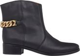 Thumbnail for your product : See by Chloe WOMEN'S CHAIN-EMBELLISHED ANKLE BOOTS-BLACK SIZE 10