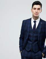 Thumbnail for your product : Farah Skinny Suit Jacket In Check