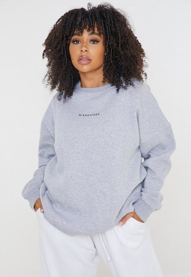 Missguided purple sweatshirt Outlet