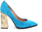 Thumbnail for your product : Pollini Suede Pump