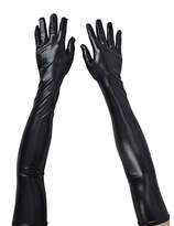 Thumbnail for your product : Mwfus Women's Sexy Opera Tight Party Wedding Costume Patent Leather Elbow Gloves