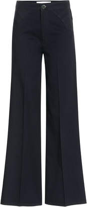 Victoria Beckham Cropped Flare Jeans