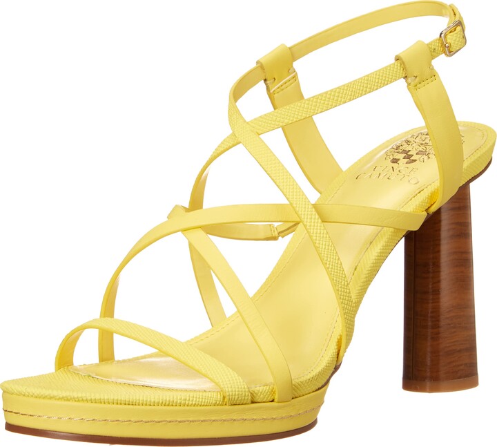 Vince Camuto Yellow Women's Sandals | Shop the world's largest collection  of fashion | ShopStyle Canada