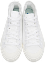 Thumbnail for your product : adidas White Nizza Hi Sneakers