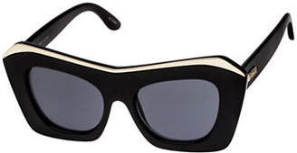 Le Specs Villain 47mm Cat-Eye Sunglasses