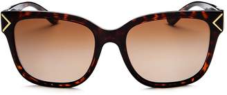 Tory Burch Women's Polarized Square Sunglasses, 54mm