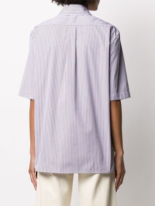 Boon The Shop Striped Patchwork Shirt
